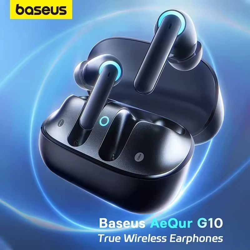 Навушники бездротові Baseus AeQur G10 TWS Black 71b50dce фото